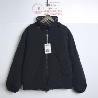 TBKicks Burberry Reversible Down Jacket Black/Grey