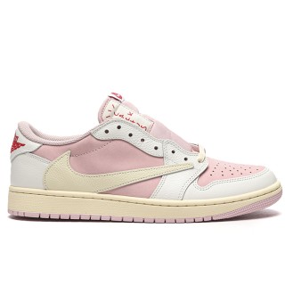 TBkicks Travis Scott Air Jordan 1 Low OG SP Sail Shy Pink