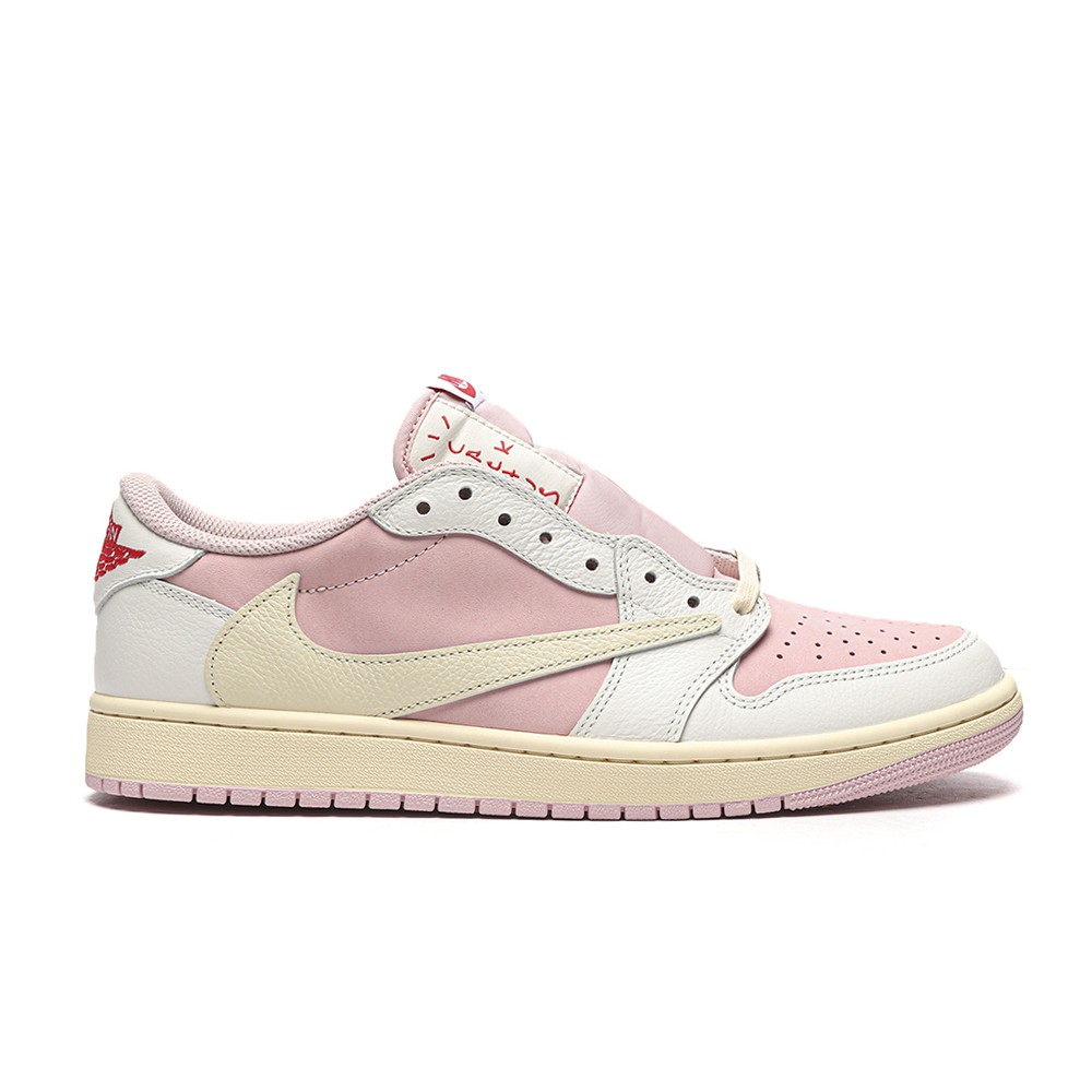TBkicks Travis Scott Air Jordan 1 Low OG SP Sail Shy Pink