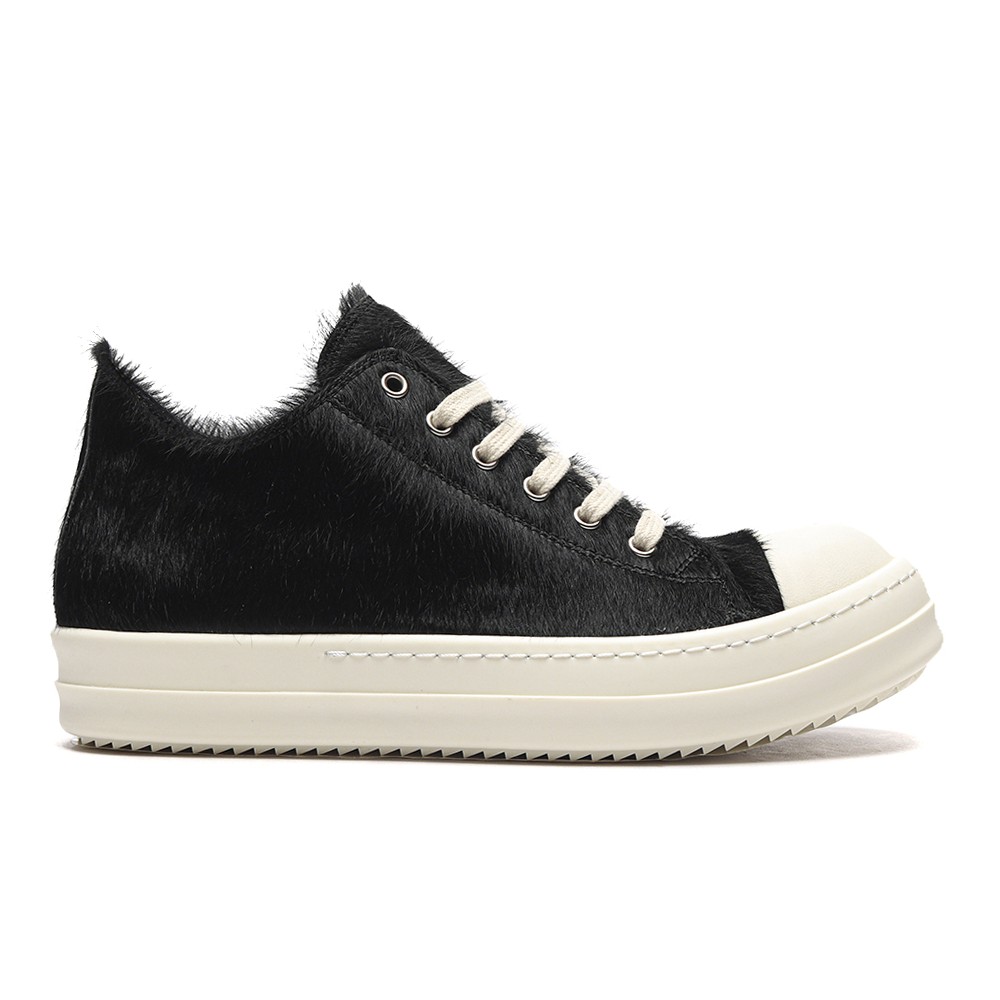 TBkicks Rick Owens Strobe Low Pony Hair Black