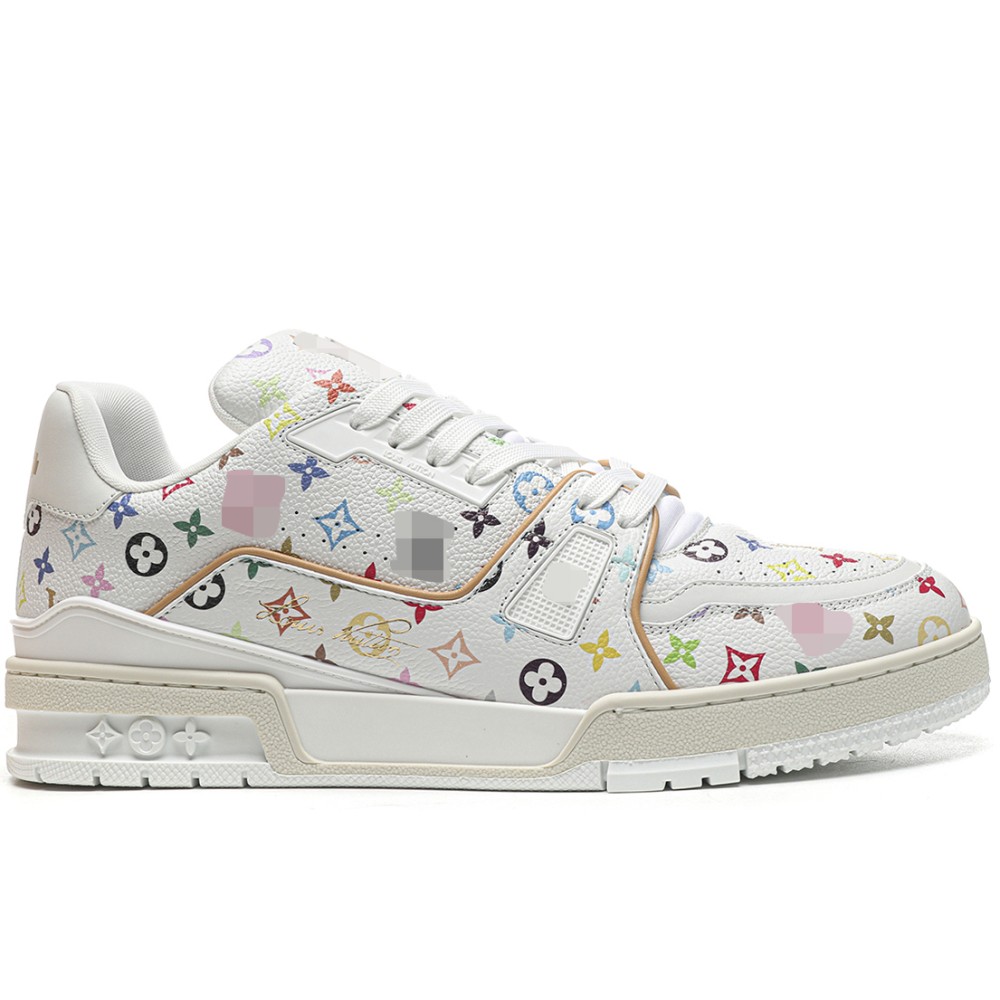 TBkicksLou1s Vu1tton Trainer Takashi Murakami White
