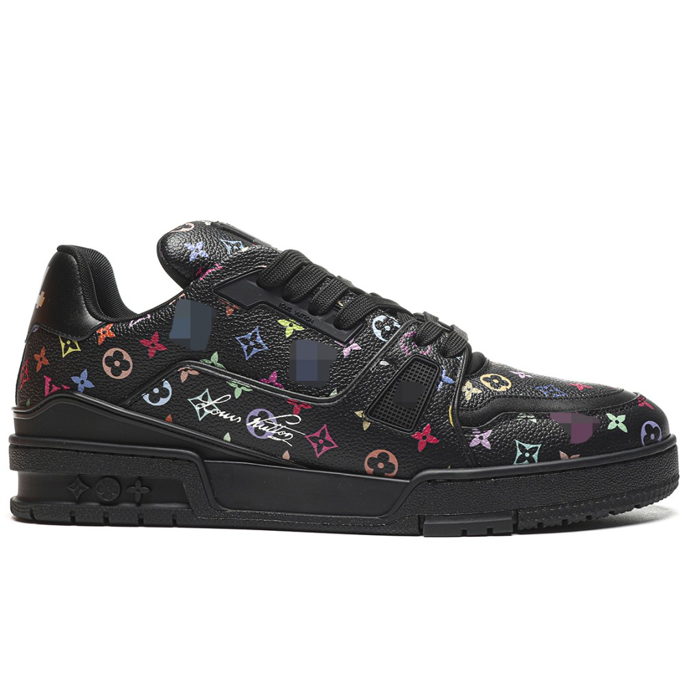 TBkicksLou1s Vu1tton Trainer Takashi Murakami Black