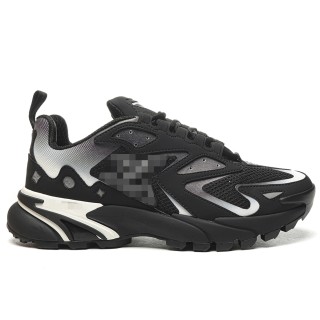 TBkicksLou1s Vu1tton Runner Tatic Sneakers Black/White