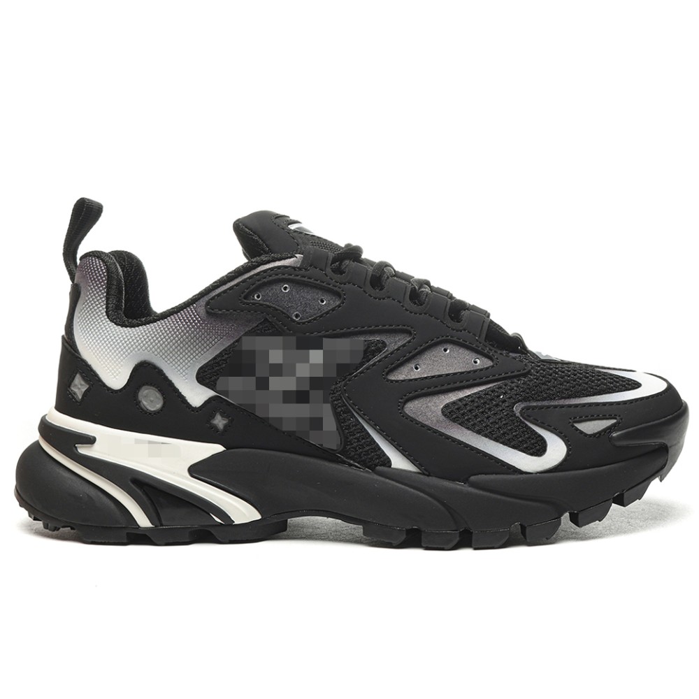 TBkicksLou1s Vu1tton Runner Tatic Sneakers Black/White