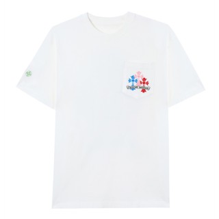 TBkicks Chr0me Hearts FW23 Logo Pattern Short Sleeves Black
