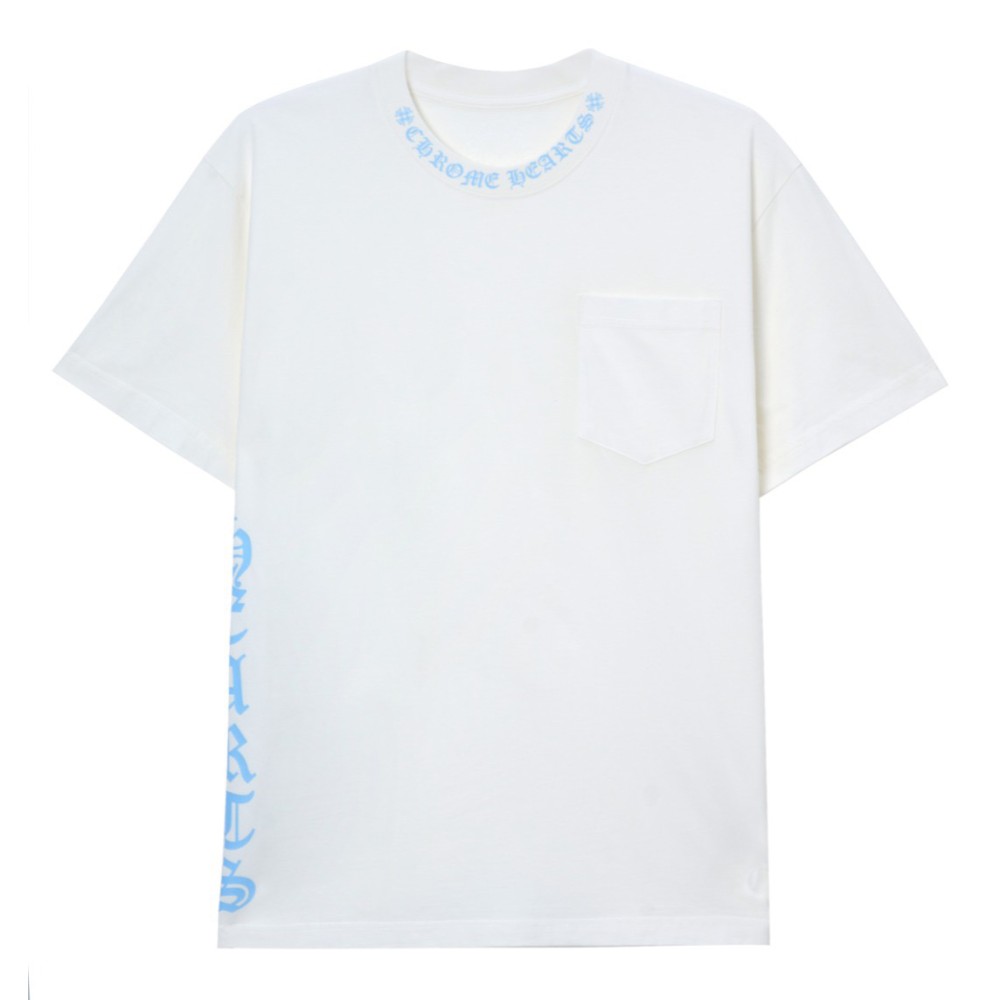 TBkicks Chr0me Hearts FW23 Logo Pattern Short Sleeves Black