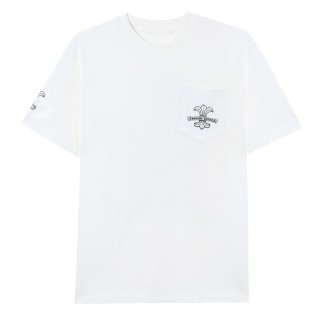 TBkicks Chr0me Hearts FW23 Logo Pattern Short Sleeves Black