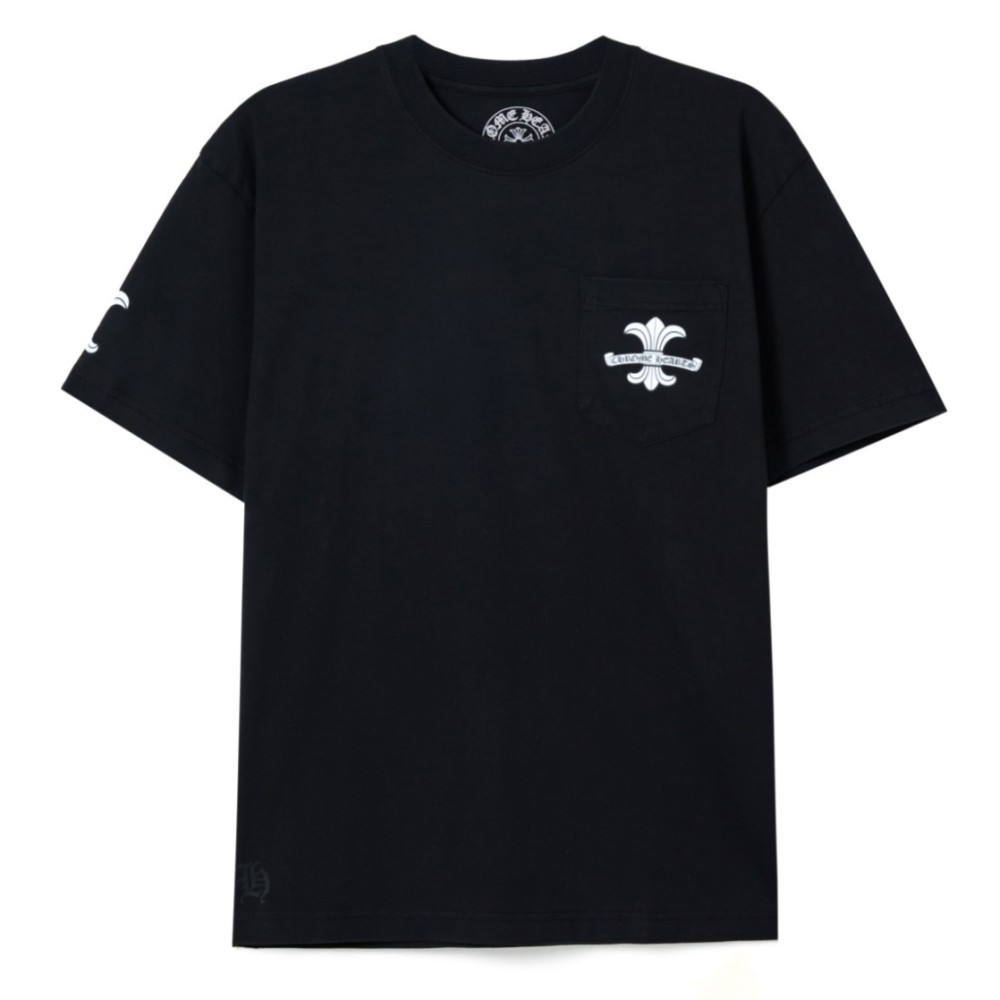 TBkicks Chr0me Hearts Black & White Print Short Sleeve