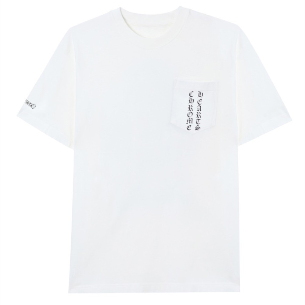 TBkicks Chr0me Hearts FW23 Logo Pattern Short Sleeves Black