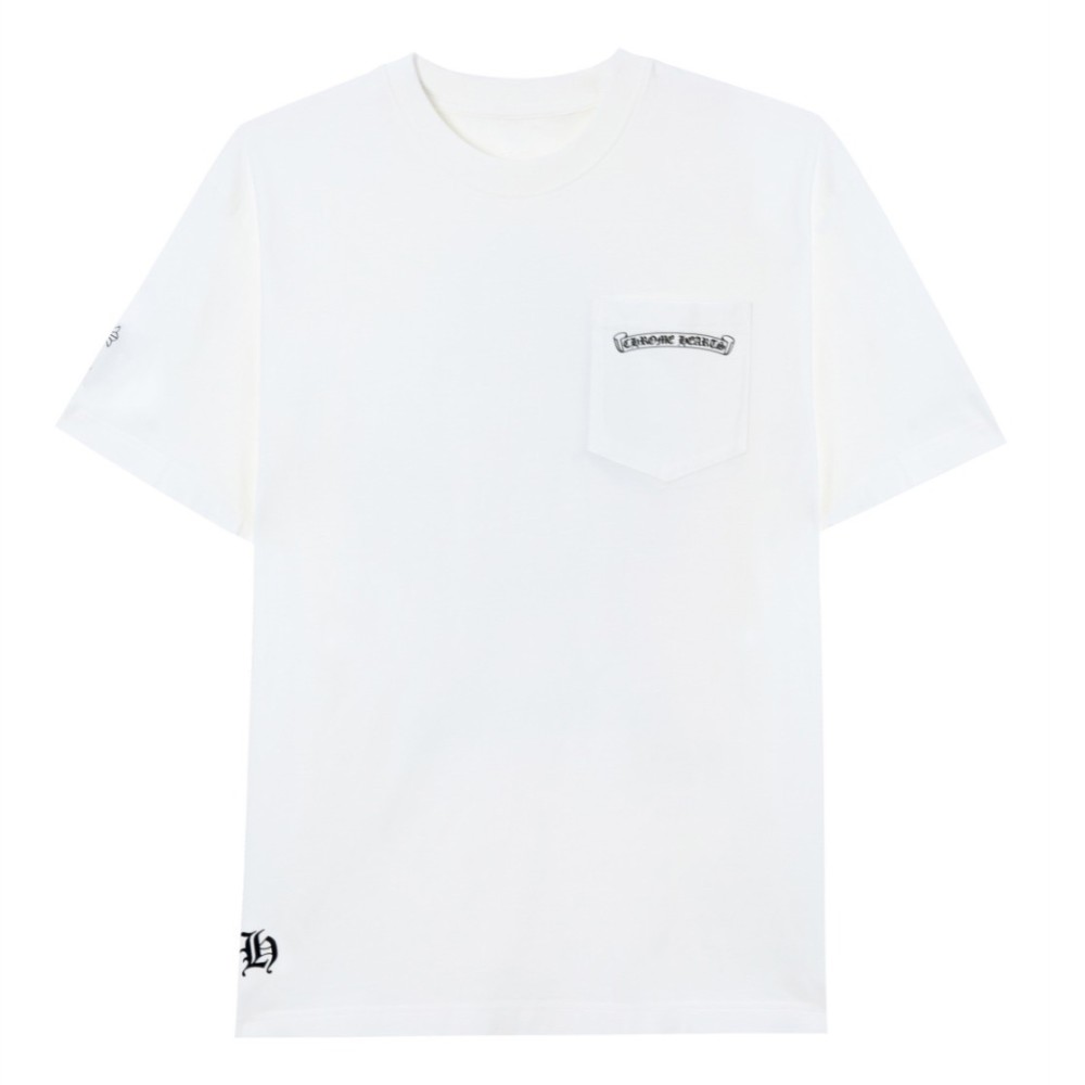 TBkicks Chr0me Hearts FW23 Logo Pattern Short Sleeves Black