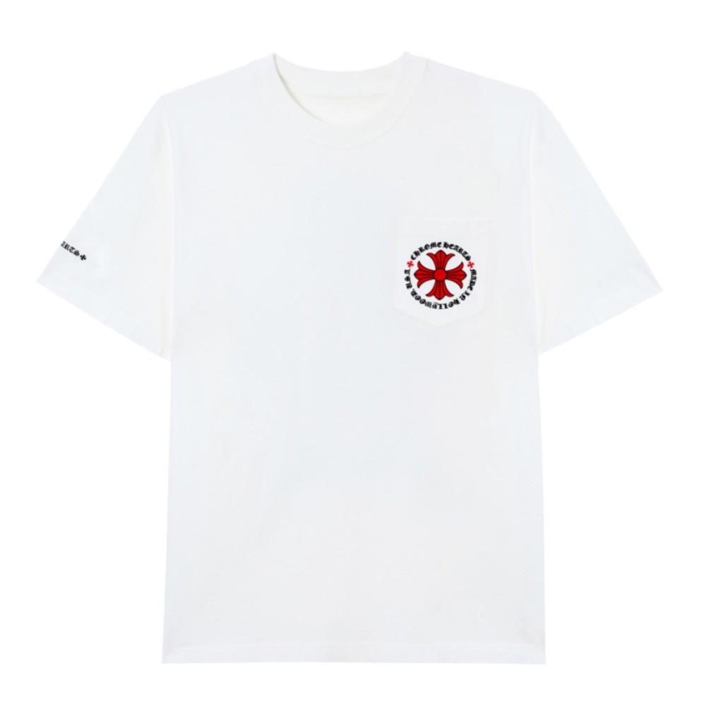 TBkicks Chr0me Hearts FW23 Logo Pattern Short Sleeves Black