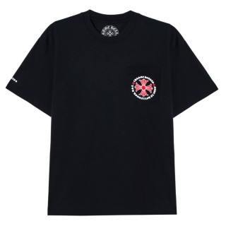 TBkicks Chr0me Hearts FW23 Logo Pattern Short Sleeves Black