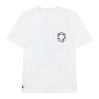 TBkicks Chr0me Hearts FW23 Logo Pattern Short Sleeves Black