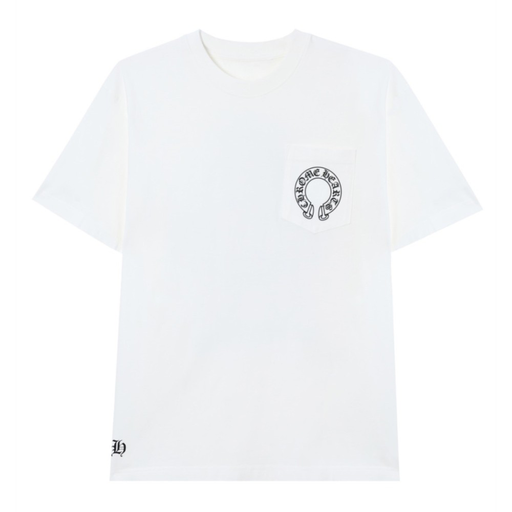 TBkicks Chr0me Hearts FW23 Logo Pattern Short Sleeves Black