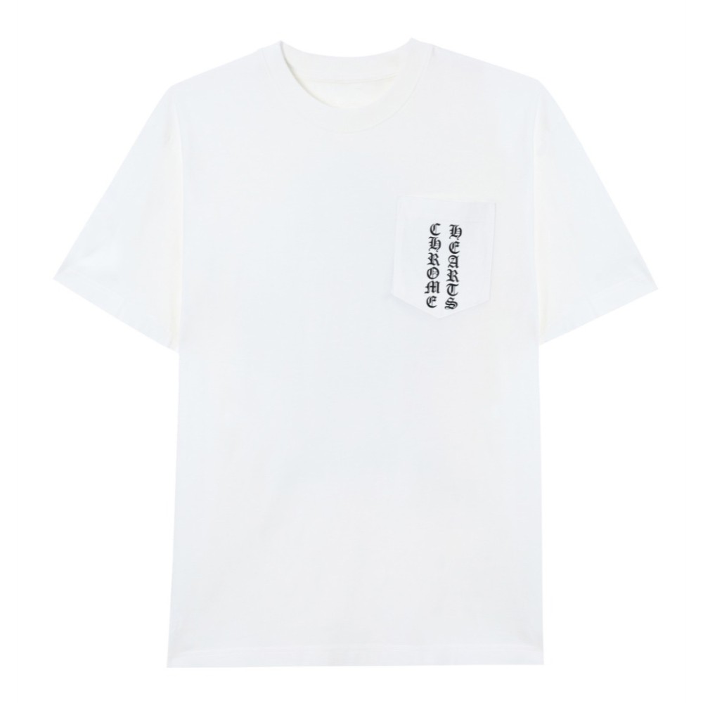 TBkicks Chr0me Hearts FW23 Logo Pattern Short Sleeves Black