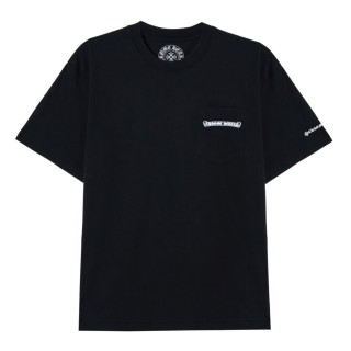 TBkicks Chr0me Hearts FW23 Logo Pattern Short Sleeves Black