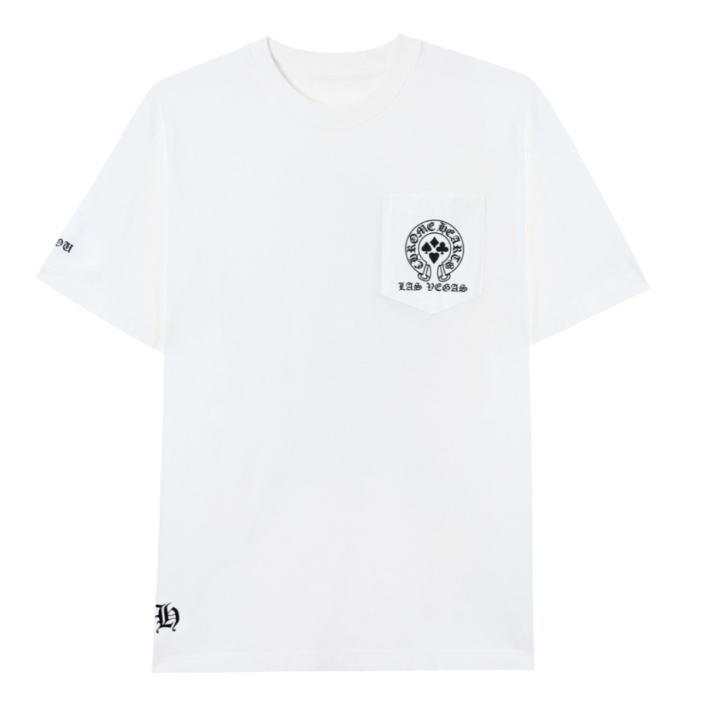 TBkicks Chr0me Hearts FW23 Logo Pattern Short Sleeves Black