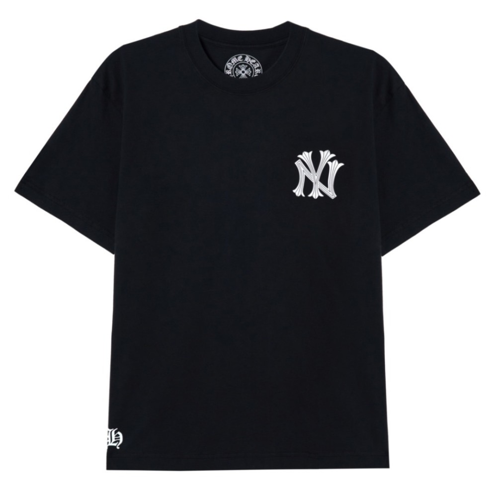 TBkicks Chr0me Hearts FW23 Logo Pattern Short Sleeves Black