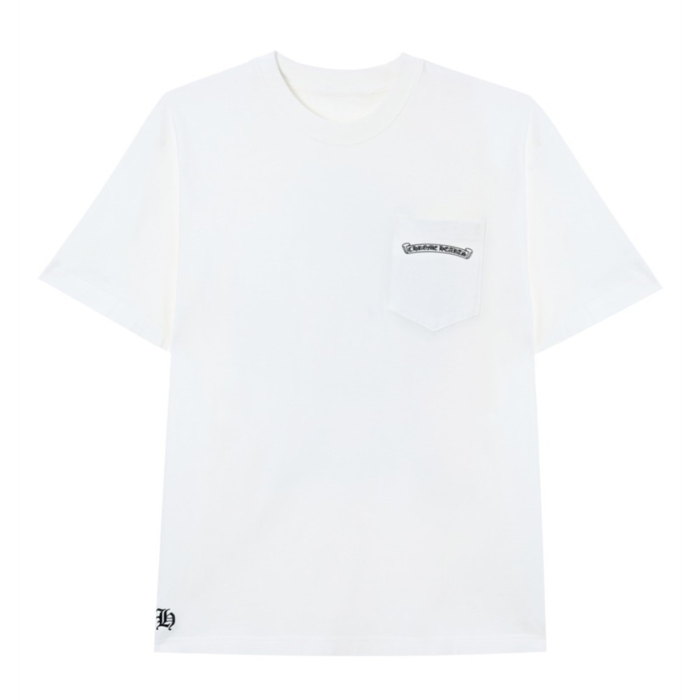 TBkicks Chr0me Hearts FW23 Logo Pattern Short Sleeves Black