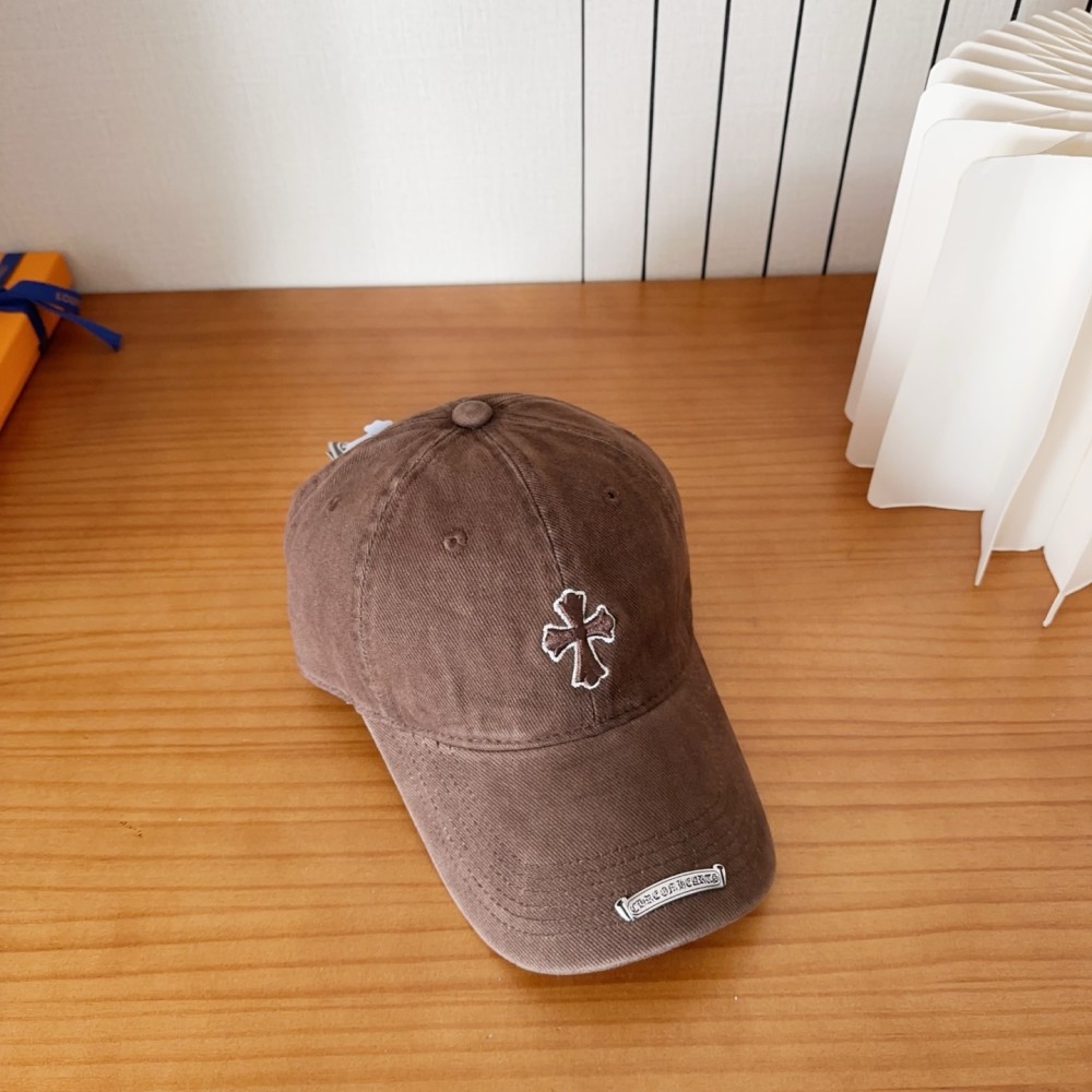TBkicks Chr0me Hearts Vintage Cross Embroidered Cap