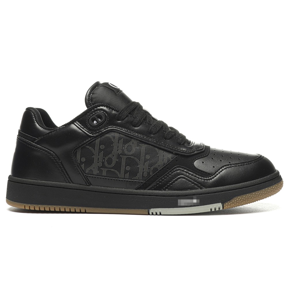 TBkicks D10R B27 Low Black Oblique Galaxy Leather Grey
