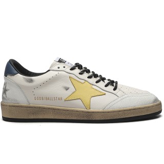 TBkicks Golden G00se Ball Star Yellow Star White Sneakers