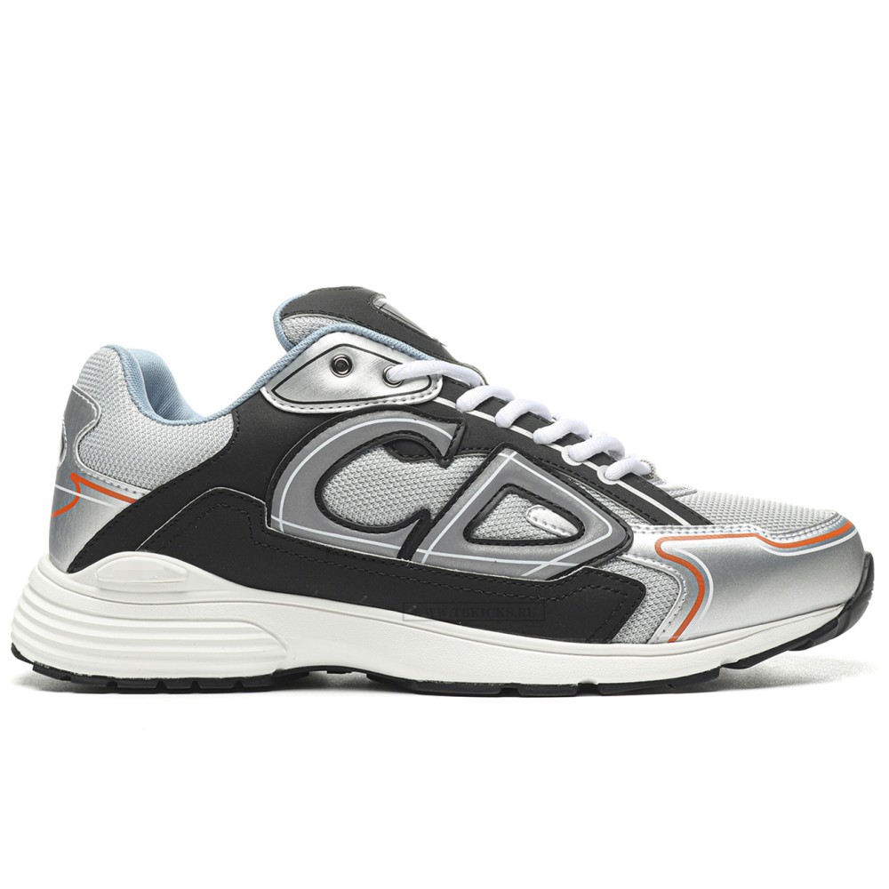 TBkicks D10R B30 Silver Dark Grey Orange