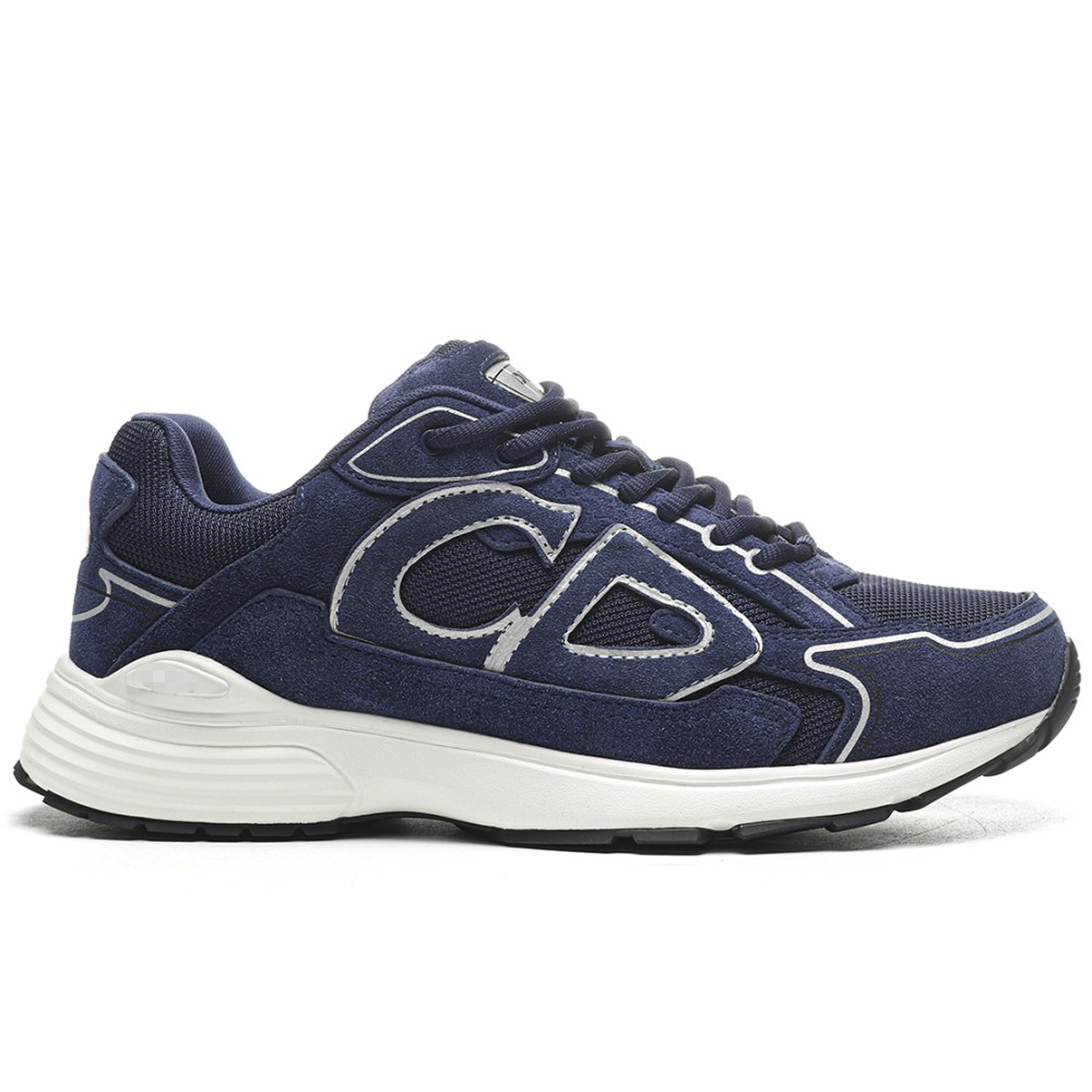 TBkicks D10R B30 Runner Suede Mesh 520 Dark Blue