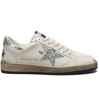 TBkicks Golden G00se Ball Star Gold Star White Sneakers