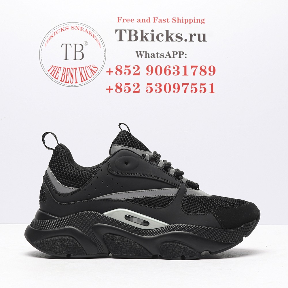 TBkicks D10R B22 Calf Mesh Black Silver