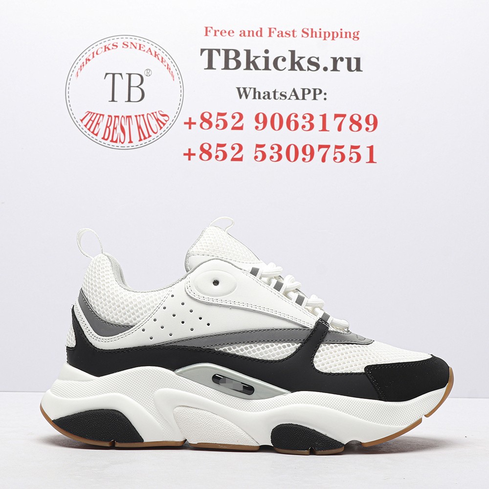 TBkicks D10R B22 White Black