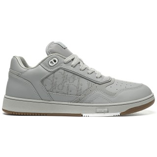 TBkicks D10R B27 Low Gray Oblique Leather