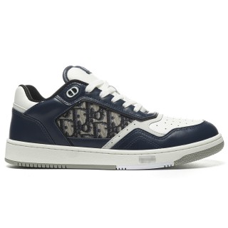 TBkicks D10R B27 Low Blue Cream Dior Gray Beige Black Dior Oblique Jacquard