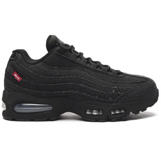 TB kicks Air Max 95 Black Frayed Denim Shoes HM4743-001