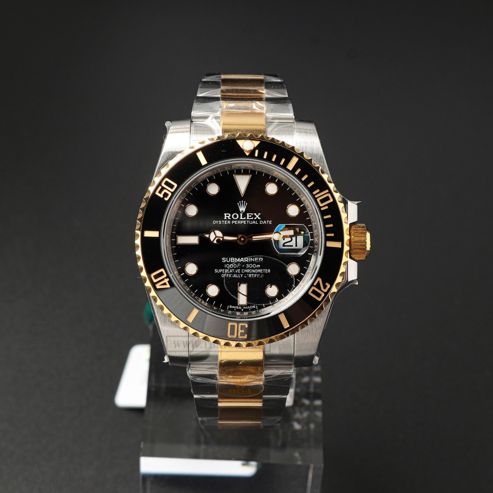TBkicks R0lex Submariner Date Two-Tone Black