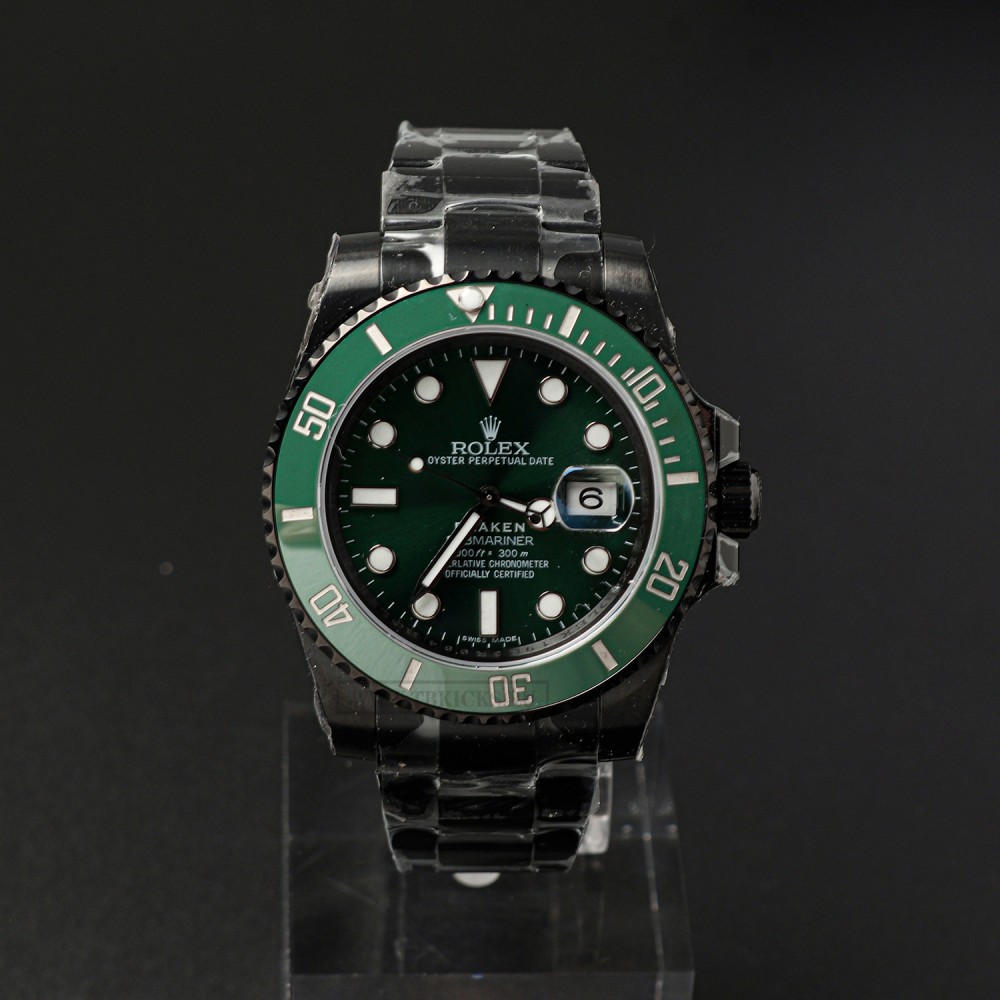 TBkicks R0lex Green Submariner Watch