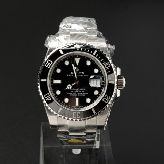 TBkicks R0lex Steel Black Submariner Watch
