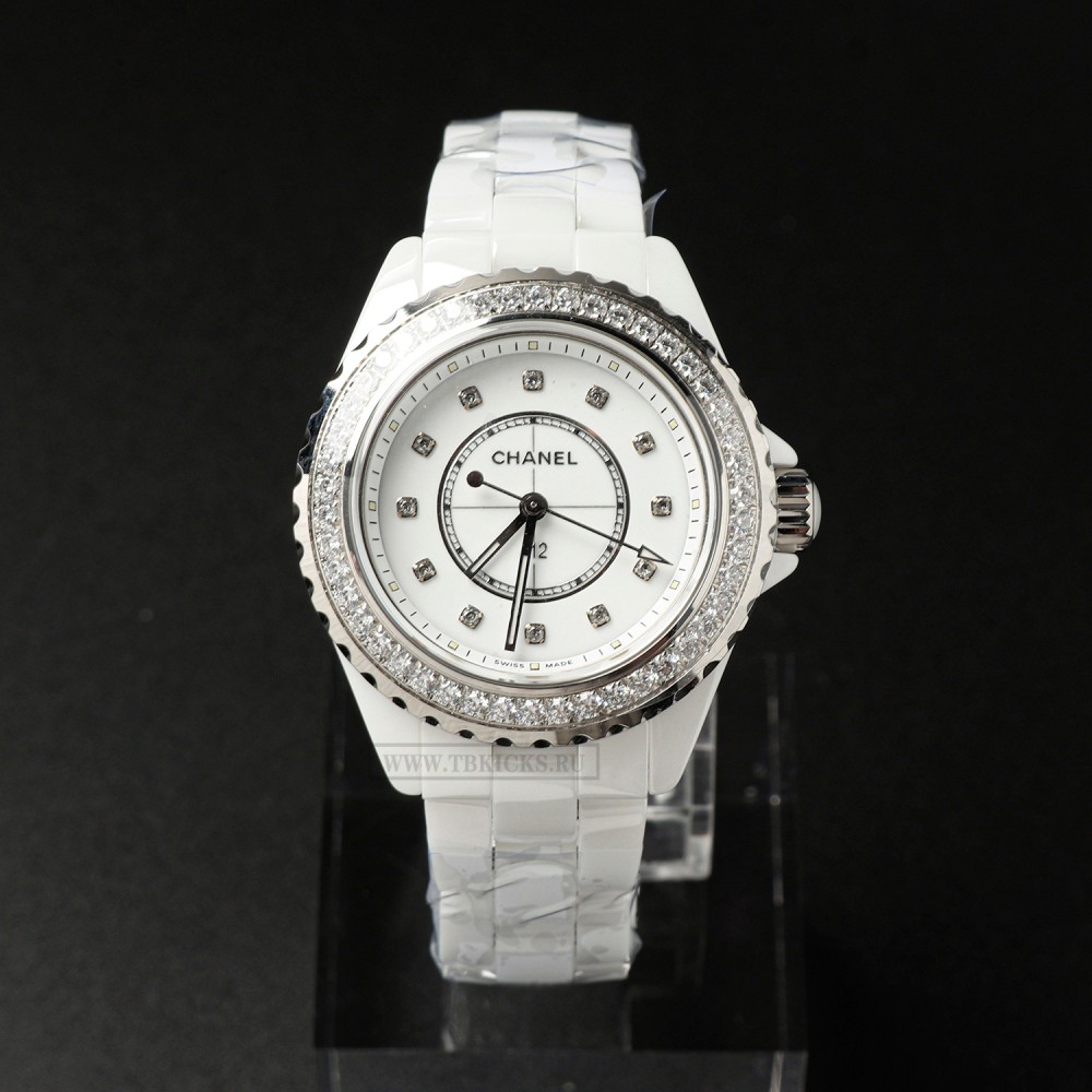 TBkicks Chane1 Ceramic J12 with Diamond Bezel