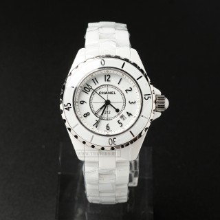 TBkicks Chane1 White Ceramic J12 Date