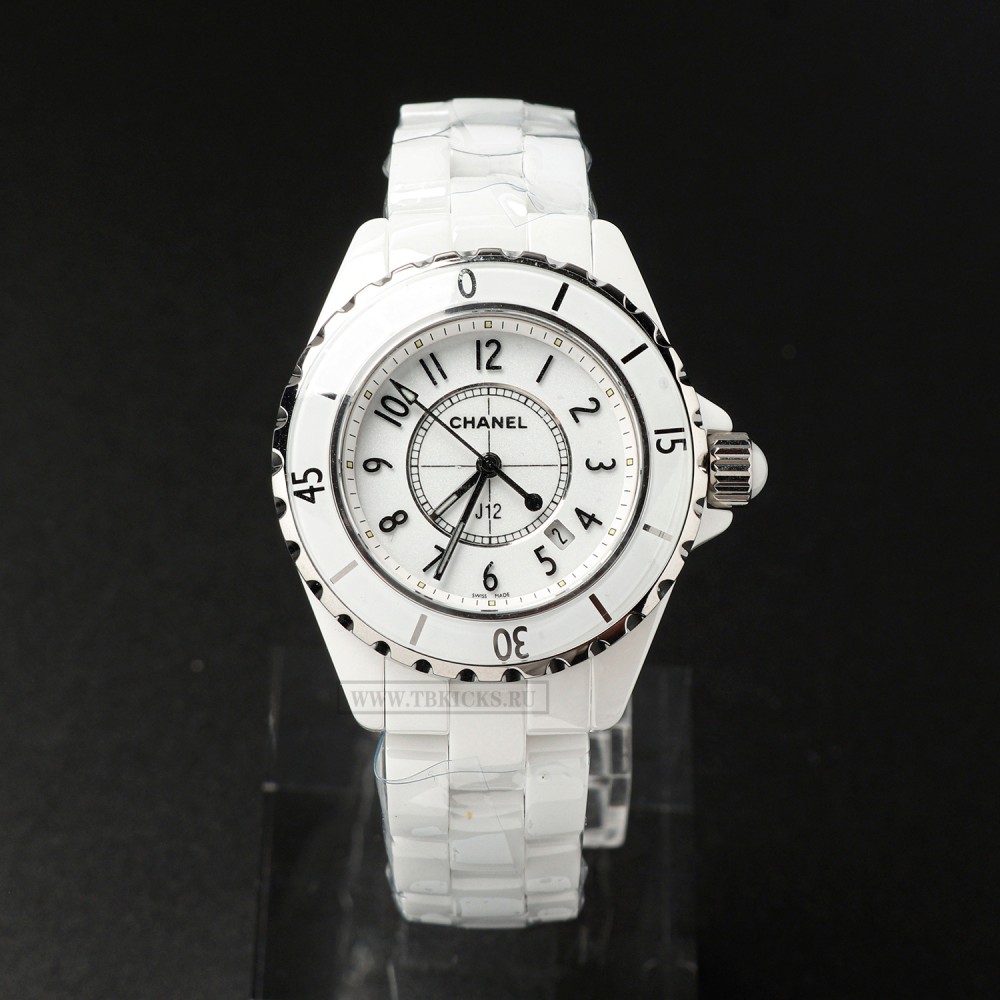 TBkicks Chane1 White Ceramic J12 Date