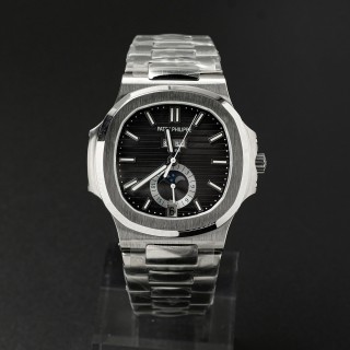 TBkicks Patek Philippe Nautilus Annual Calendar Moon Phase Watch