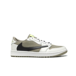 TBkicks Travis Scott Air Jordan 1 Retro Low Golf Travis Scott Neutral Olive